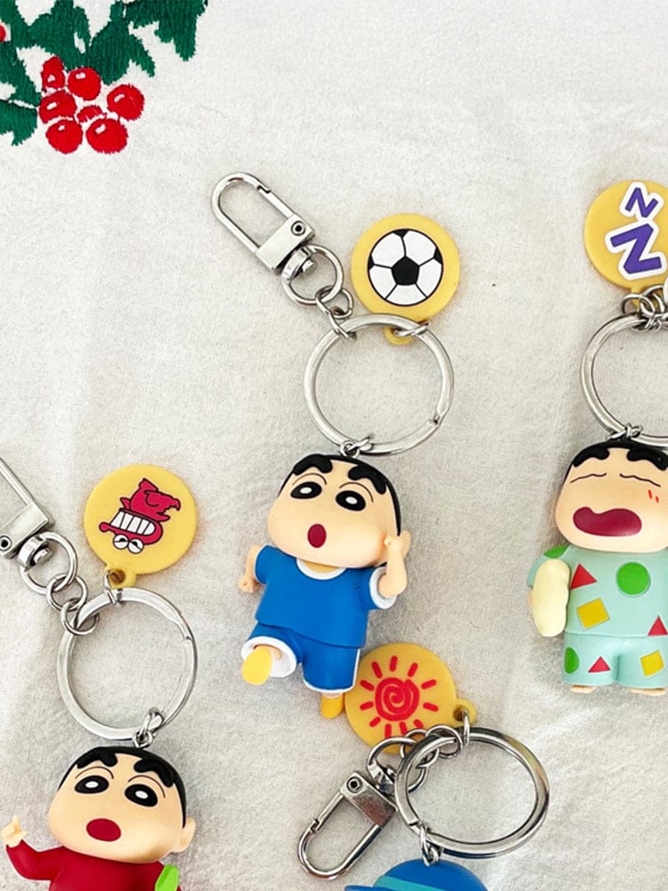 CRAYON SHIN CHAN KEYRING_ 운동 짱구는 못말려 짱구의 하루 피규어 키링 (운동)