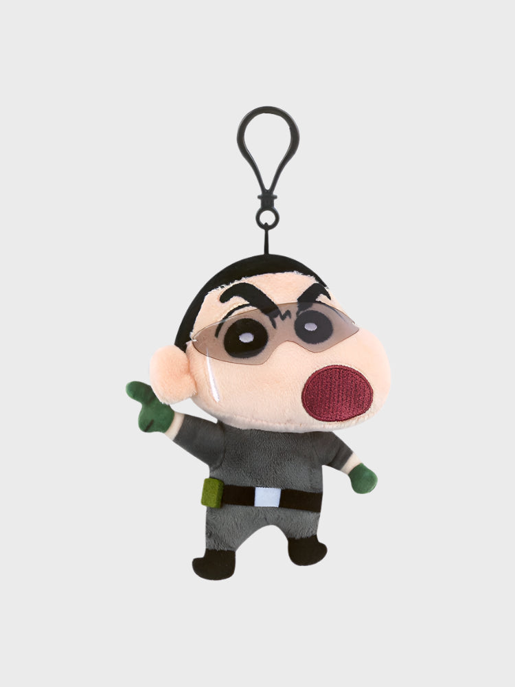 CRAYON SHIN CHAN KEYRING_ 스파이 짱구 짱구는 못말려 극장판 19기 가방고리 (스파이 짱구)