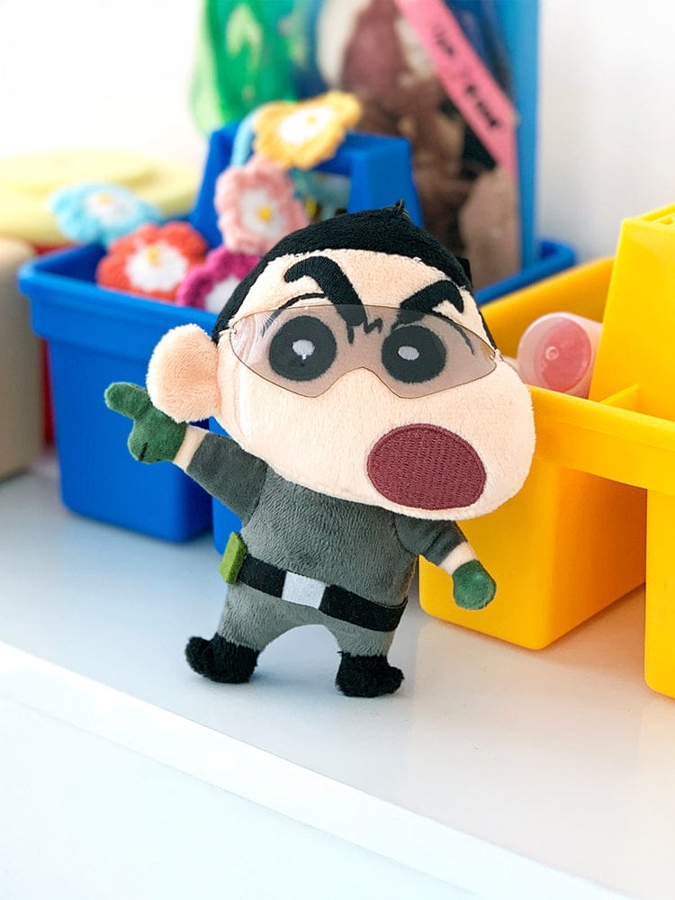 CRAYON SHIN CHAN KEYRING_ 스파이 짱구 짱구는 못말려 극장판 19기 가방고리 (스파이 짱구)
