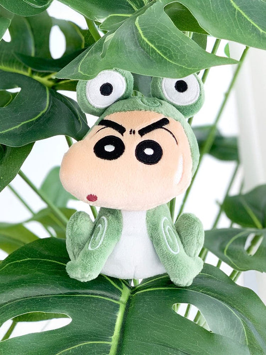 CRAYON SHIN CHAN KEYRING 개구리 짱구 [팸세제외] 짱구는 못말려 극장판 19기 가방고리 (개구리 짱구)