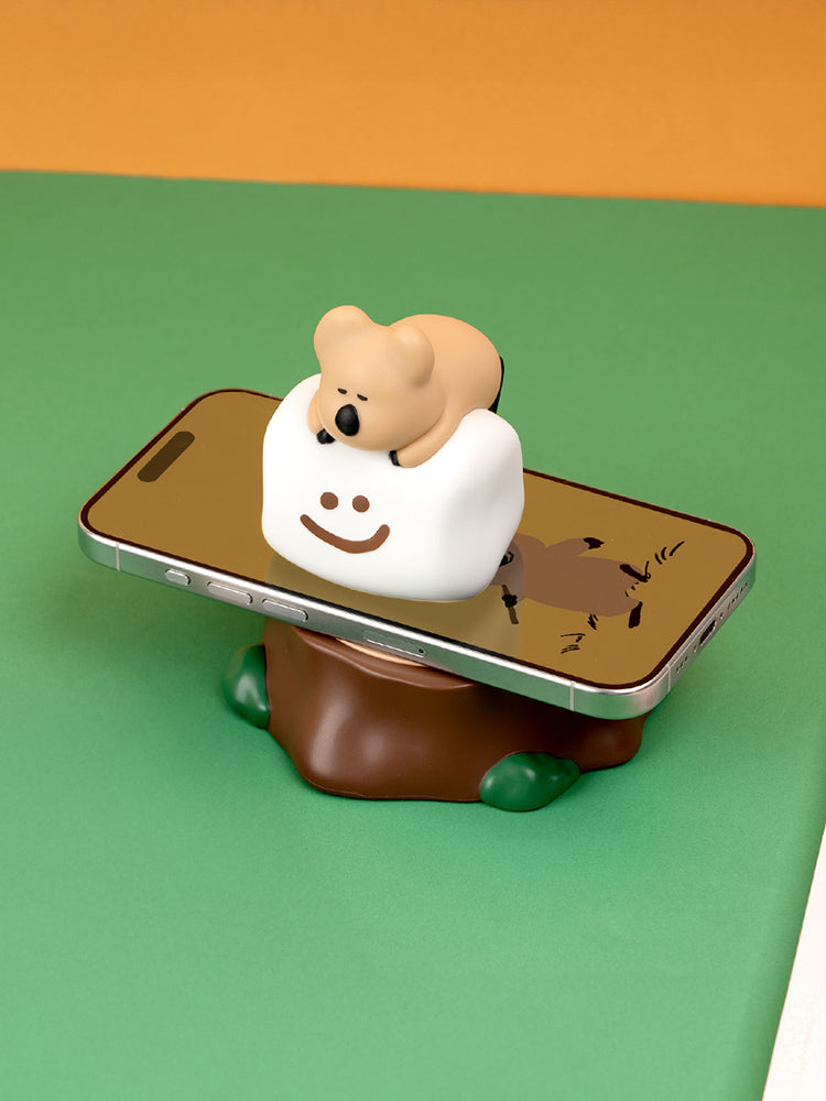 DINOTAENG ELECTRONICS_HOUSEHOLD_ 쿼카 다이노탱 쿼카 무선충전 무드등