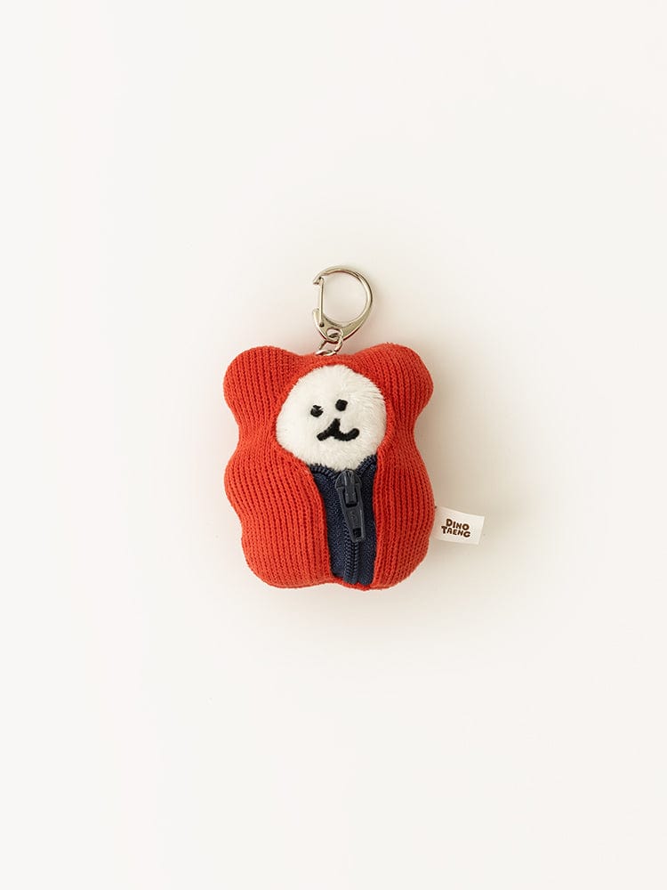 DINOTAENG KEYRING 단품 다이노탱 보보인더우드 플러쉬 키링 (침낭보보)