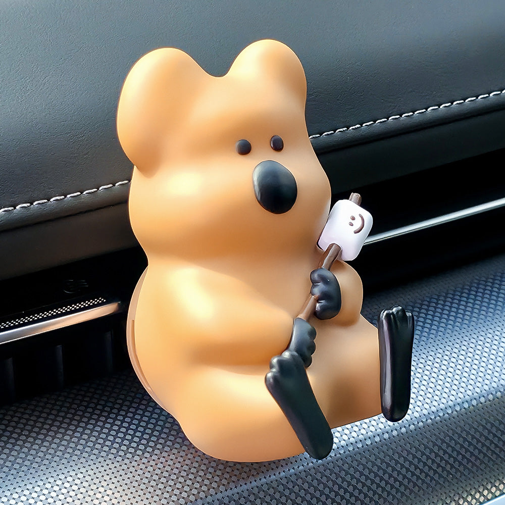 DINOTAENG LIVING_TRAVEL_ 쿼카 다이노탱 피규어 차량용 방향제