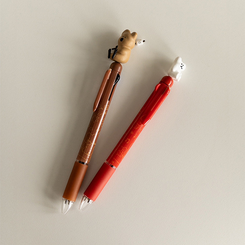 DINOTAENG OFFICE_ 다이노탱 포스트 오피스 피규어 4색 멀티펜