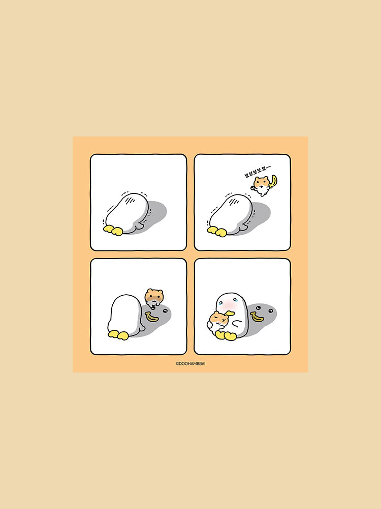 DOOHAMBBA OFFICE_ 위로 네컷 두햄빠! 엽서