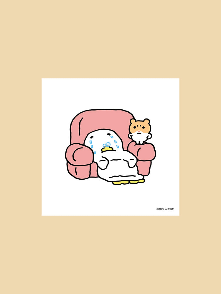 DOOHAMBBA OFFICE_ 소파 두햄빠! 엽서