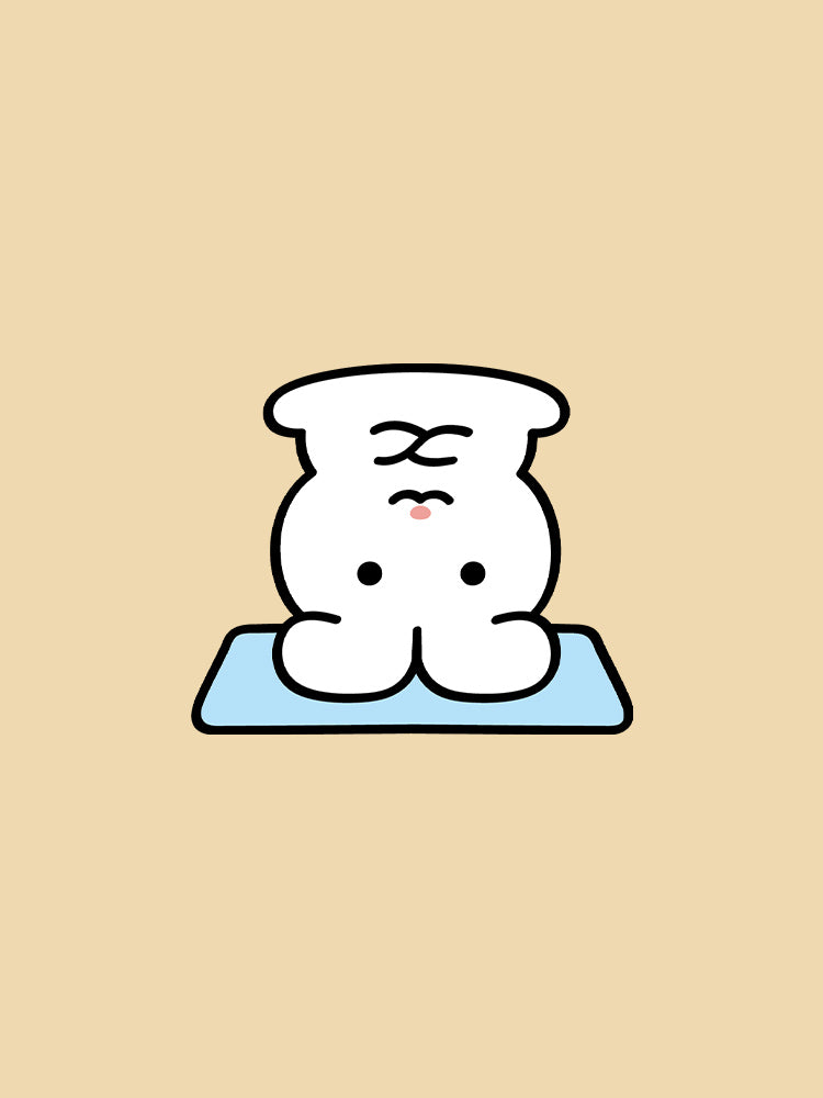 DOOHAMBBA OFFICE_ 빠니 요가 두햄빠! 스티커