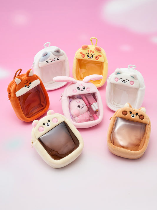 NCT DREAM 스윗 드리미즈 PVC 투명 백참 파우치