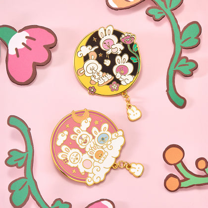 보름달이 뜨면, 찾아오는 특별한 토끼들