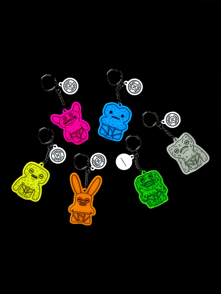 FUGGLER ACRYLIC KEYRING