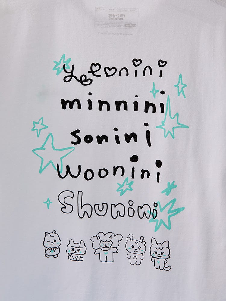 (G)I-DLE minini APPAREL (G)I-DLE 미니니 반소매 티셔츠