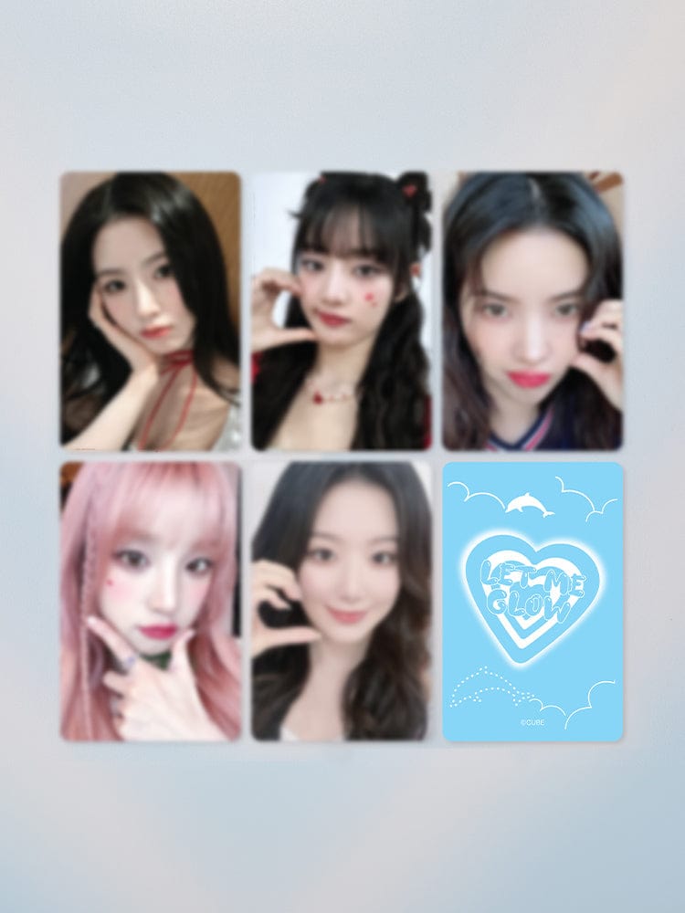 (G)I-DLE STICKER/CARD 단품 (G)I-DLE 랜덤 포토 카드 세트