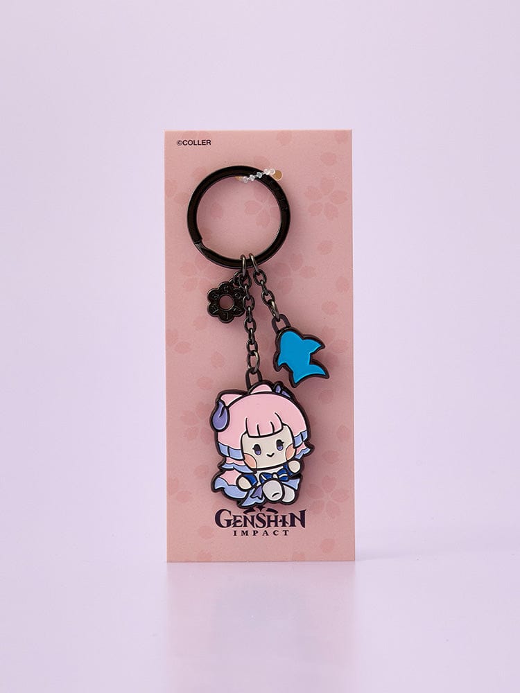 Genshin Impact KEYRING 산고노미야 코코미 원신 미니니 꼴레 메탈 키링