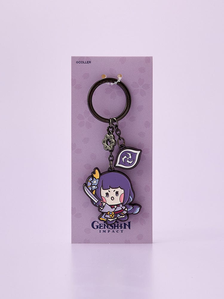 Genshin Impact KEYRING 라이덴 쇼군 원신 미니니 꼴레 메탈 키링