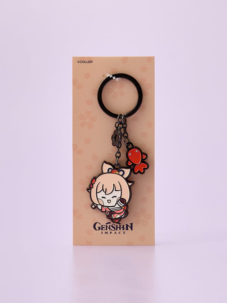 Genshin Impact KEYRING 요이미야 원신 미니니 꼴레 메탈 키링