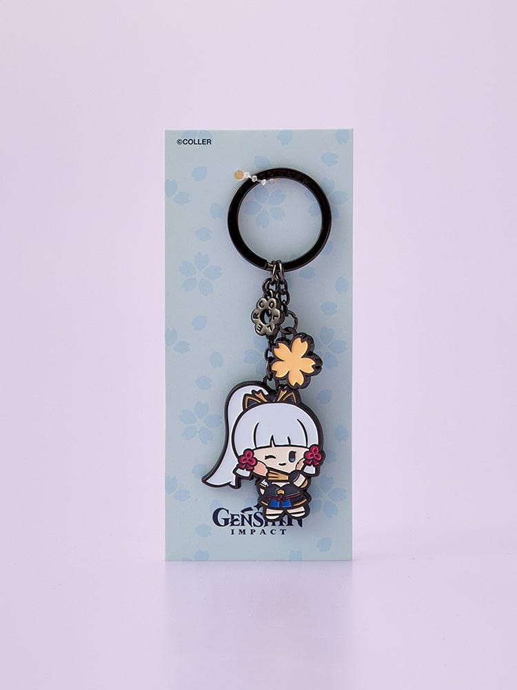 Genshin Impact KEYRING 카미사토 아야카 원신 미니니 꼴레 메탈 키링