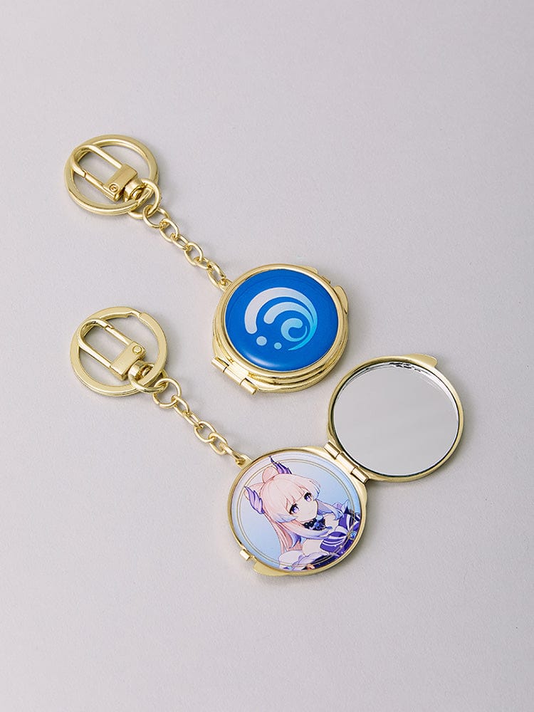 Genshin Impact KEYRING 산고노미야 코코미 원신x라인프렌즈 메탈 미러 키링