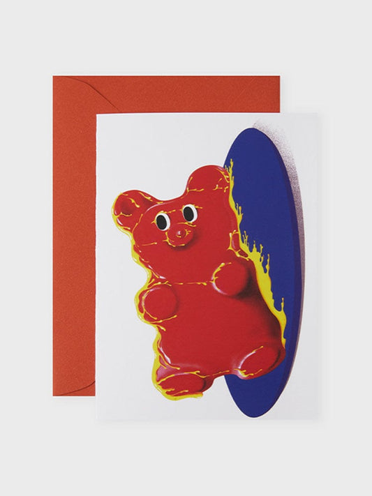 GrayJuice Art Studio STICKER/CARD 단품 [NEW] 젤리곰 엽서카드 (24 x 17cm)