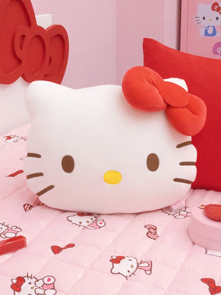 HELLO KITTY LIVING_ 얼굴쿠션 헬로키티 얼굴쿠션