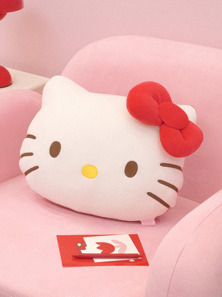 HELLO KITTY LIVING_ 얼굴쿠션 헬로키티 얼굴쿠션