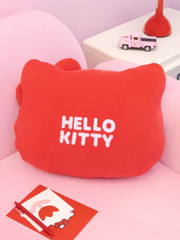 HELLO KITTY LIVING_ 얼굴쿠션 헬로키티 얼굴쿠션