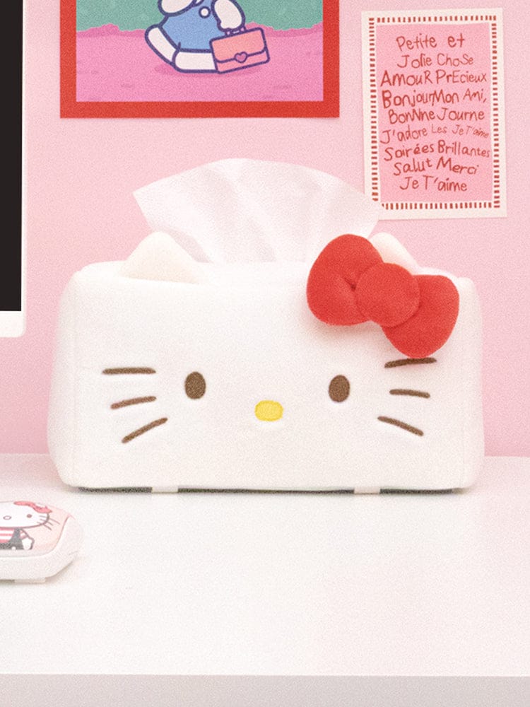HELLO KITTY LIVING_ 티슈커버 헬로키티 티슈커버