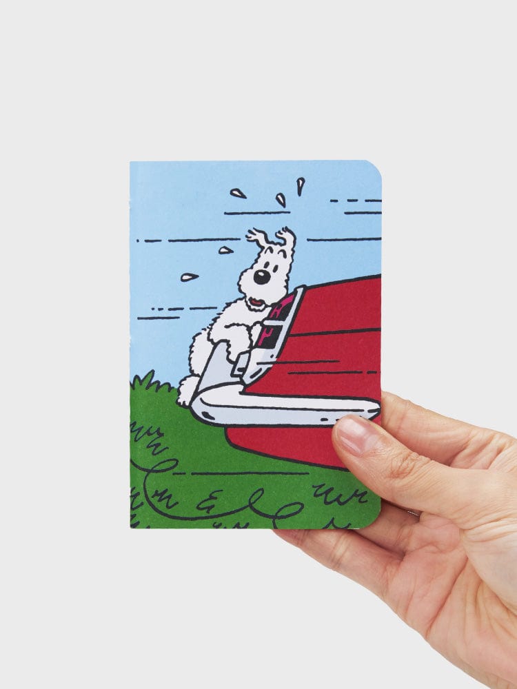 HERGE TINTIN PLANNER/NOTE 단품 에르제 땡땡 밀루 머니노트