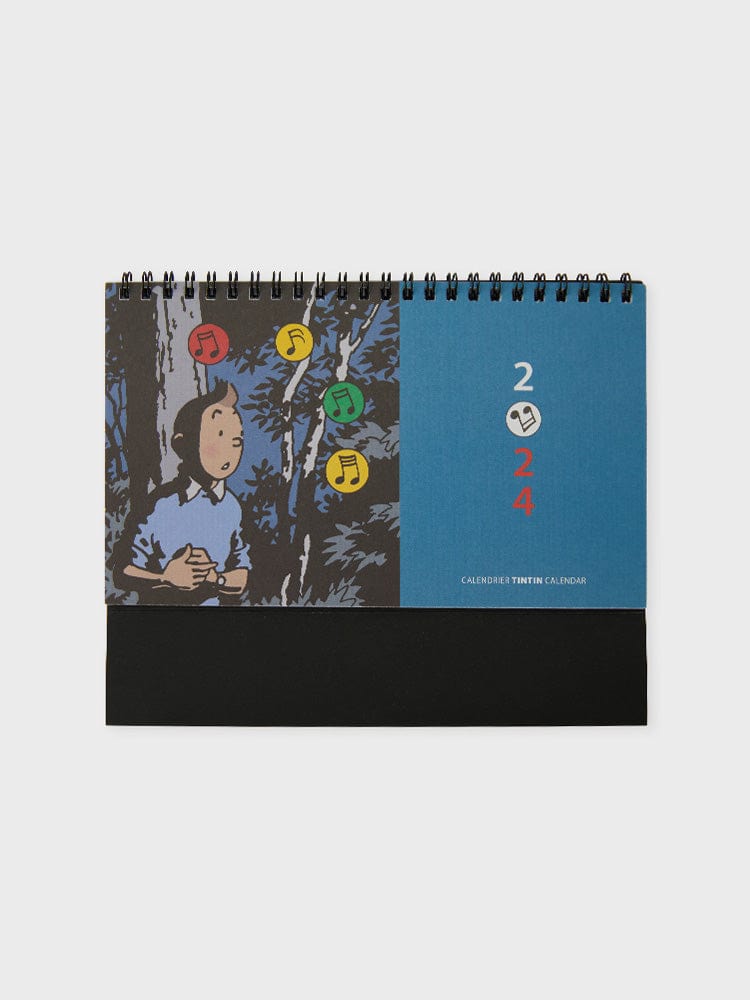 HERGE TINTIN PLANNER/NOTE 단품 에르제 땡땡 2024년 탁상달력