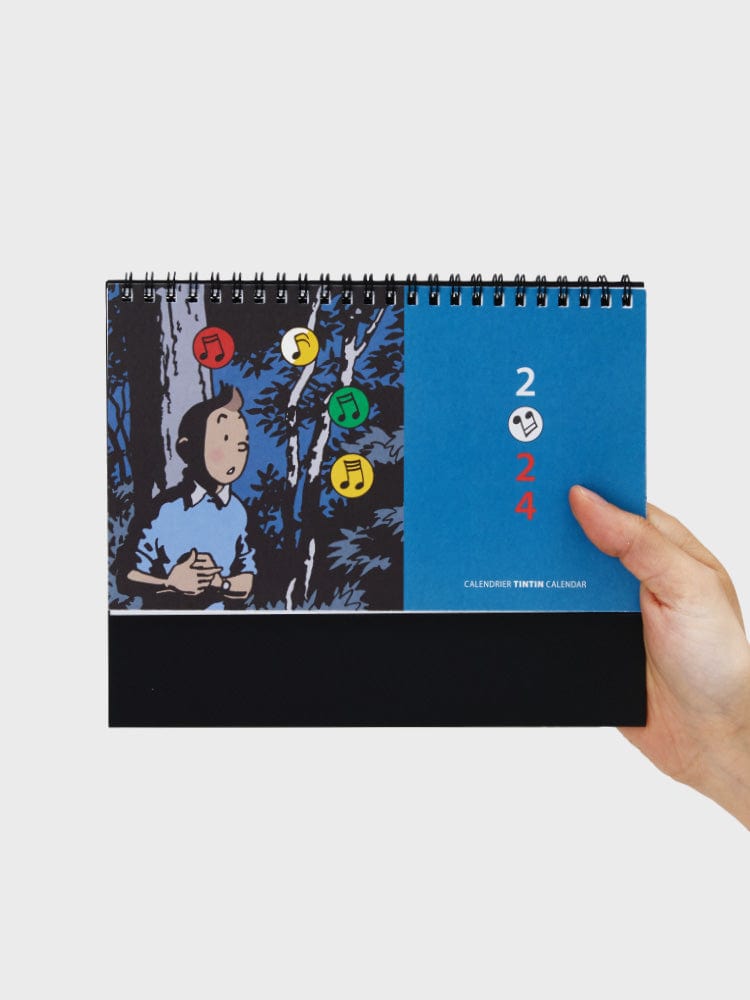 HERGE TINTIN PLANNER/NOTE 단품 에르제 땡땡 2024년 탁상달력