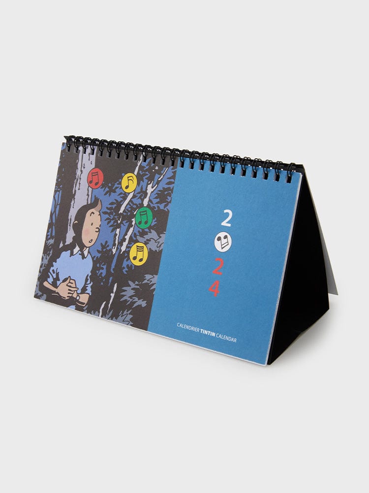 HERGE TINTIN PLANNER/NOTE 단품 에르제 땡땡 2024년 탁상달력