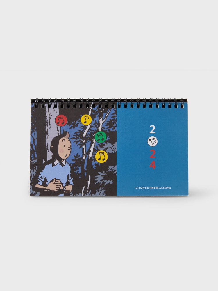 HERGE TINTIN PLANNER/NOTE 단품 [NEW] 에르제 땡땡 2024년 탁상달력