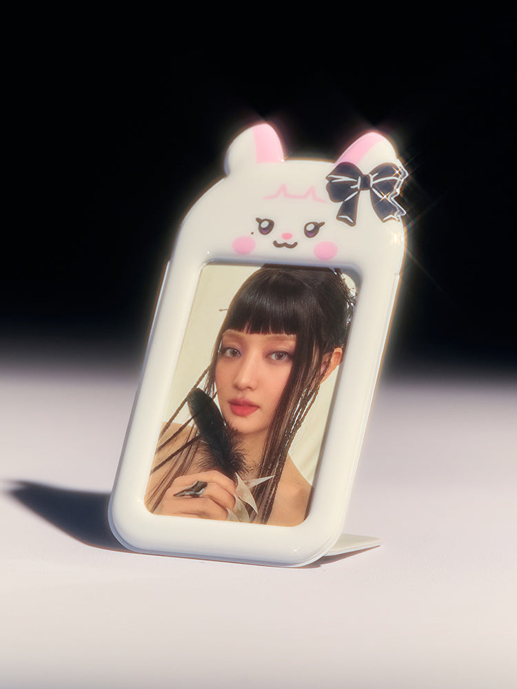 i-dle OFFICE_ MINNIE i-dle We are PVC 포토 카드 홀더 스탠드