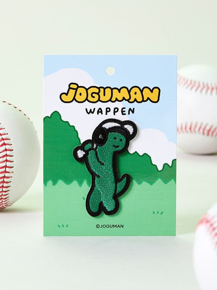 JOGUMAN BEAUTY/ACC_ 브라키오 조구만 브라키오 베이스볼 자수 와펜