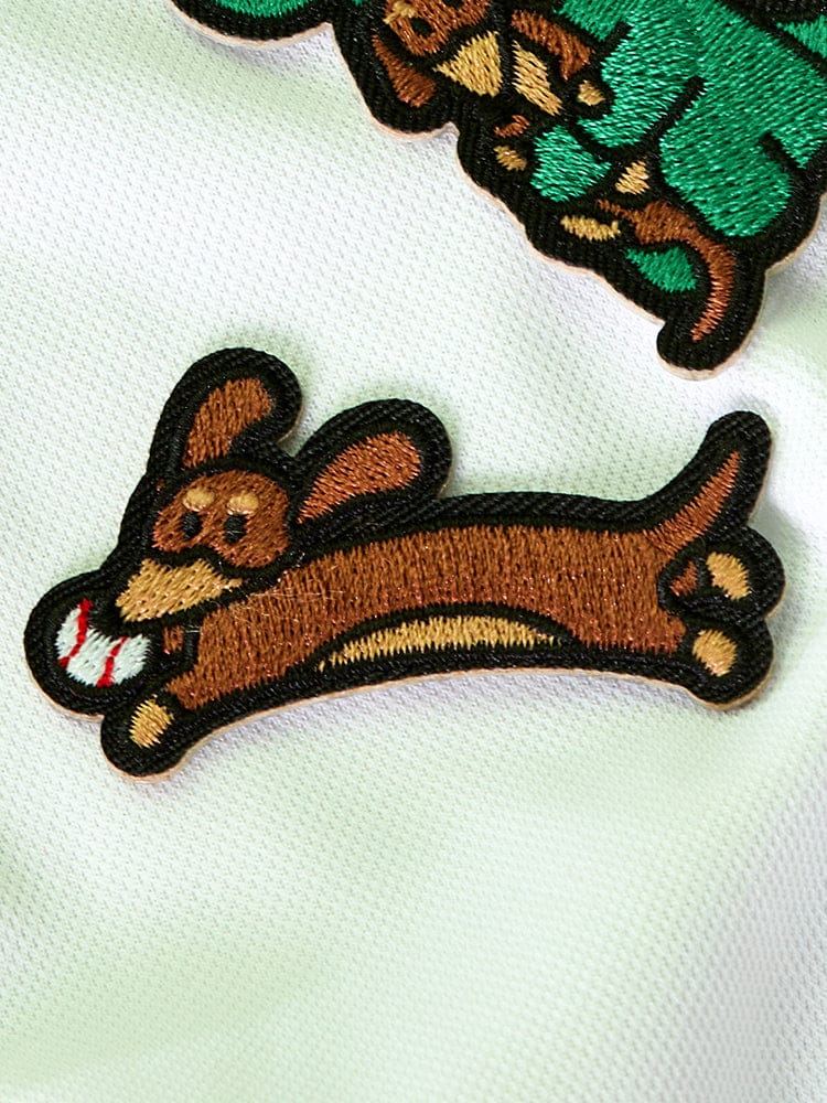 JOGUMAN WOODY EMBROIDERED PATCH BASEBALL