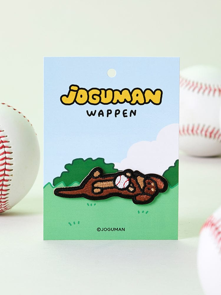 JOGUMAN BEAUTY/ACC_ 우디 조구만 우디 베이스볼 라잉 자수 와펜