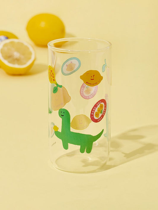 JOGUMAN HOUSEHOLD 단품 조구만 레몬에이드 글라스 컵 (320ml)