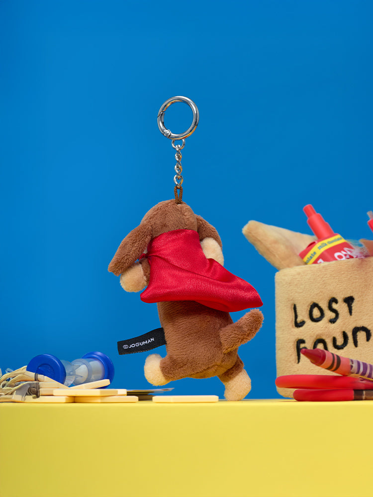 JOGUMAN KEYRING_ 우디 조구만 히어로 우디 망토 인형 키링