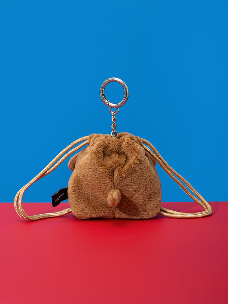 JOGUMAN KEYRING_ 우디 조구만 우디 히어로 미니 스트링 파우치 키링