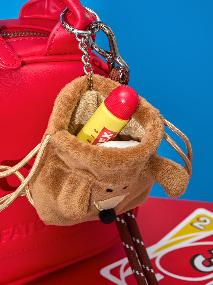 JOGUMAN KEYRING_ 우디 조구만 우디 히어로 미니 스트링 파우치 키링