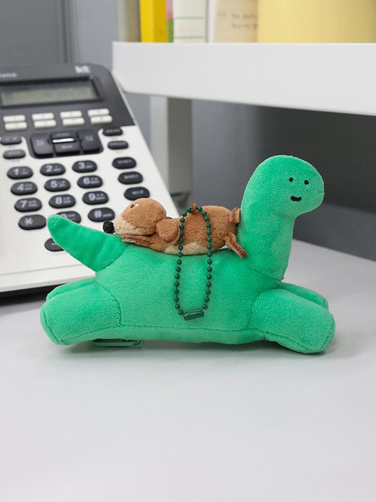 JOGUMAN KEYRING_ 밤부 앤 애플 향 조구만 브라키오&우디 인형 키링 사쉐