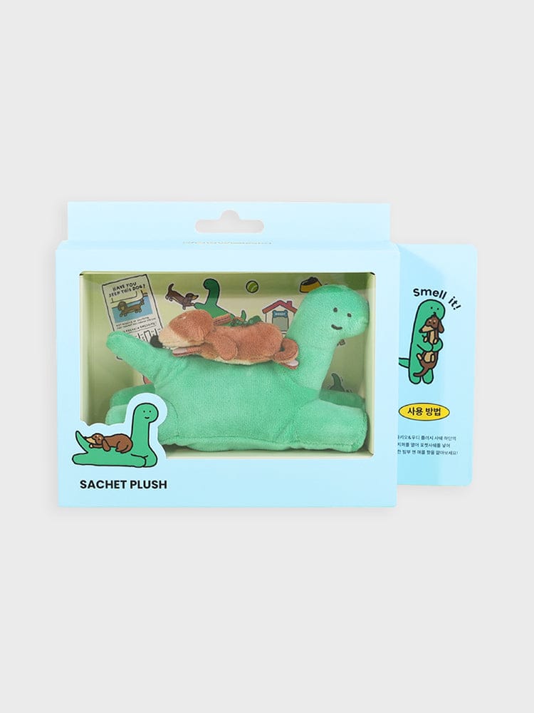 JOGUMAN KEYRING_ 밤부 앤 애플 향 조구만 브라키오&우디 인형 키링 사쉐