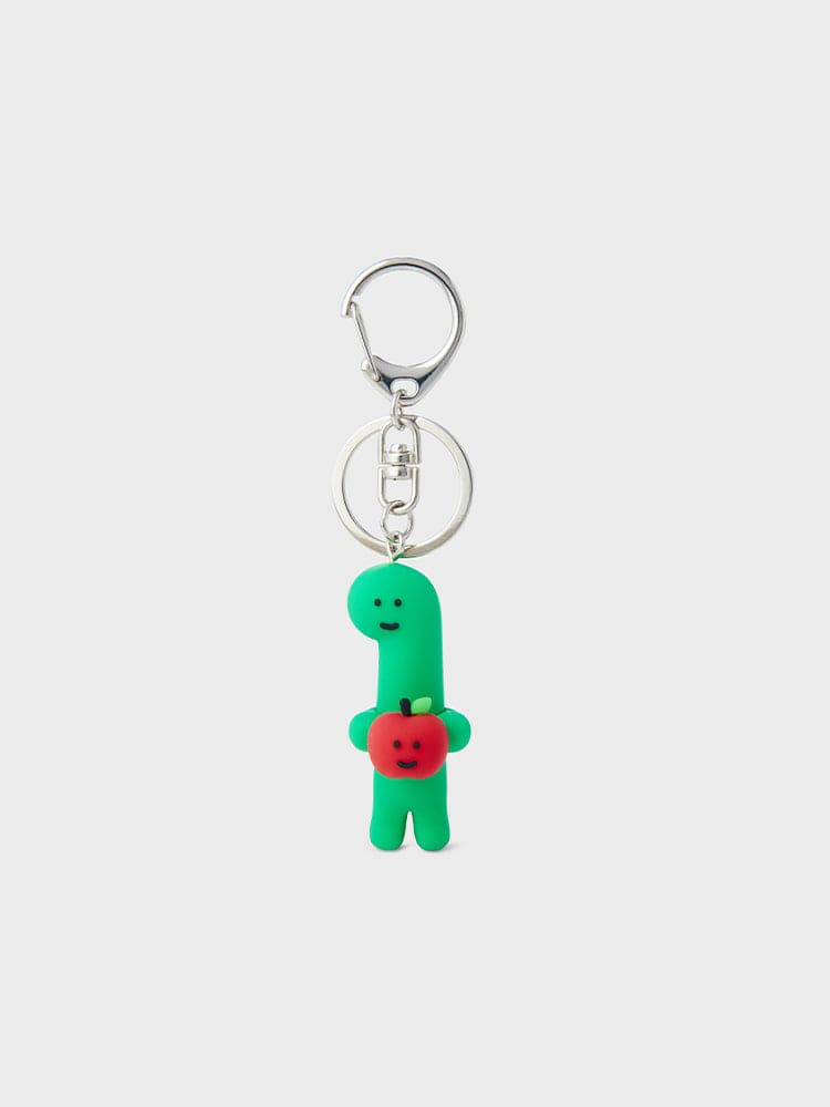 JOGUMAN KEYRING 단품 조구만 소울메이트 브라키오 피규어 키링 - 사과