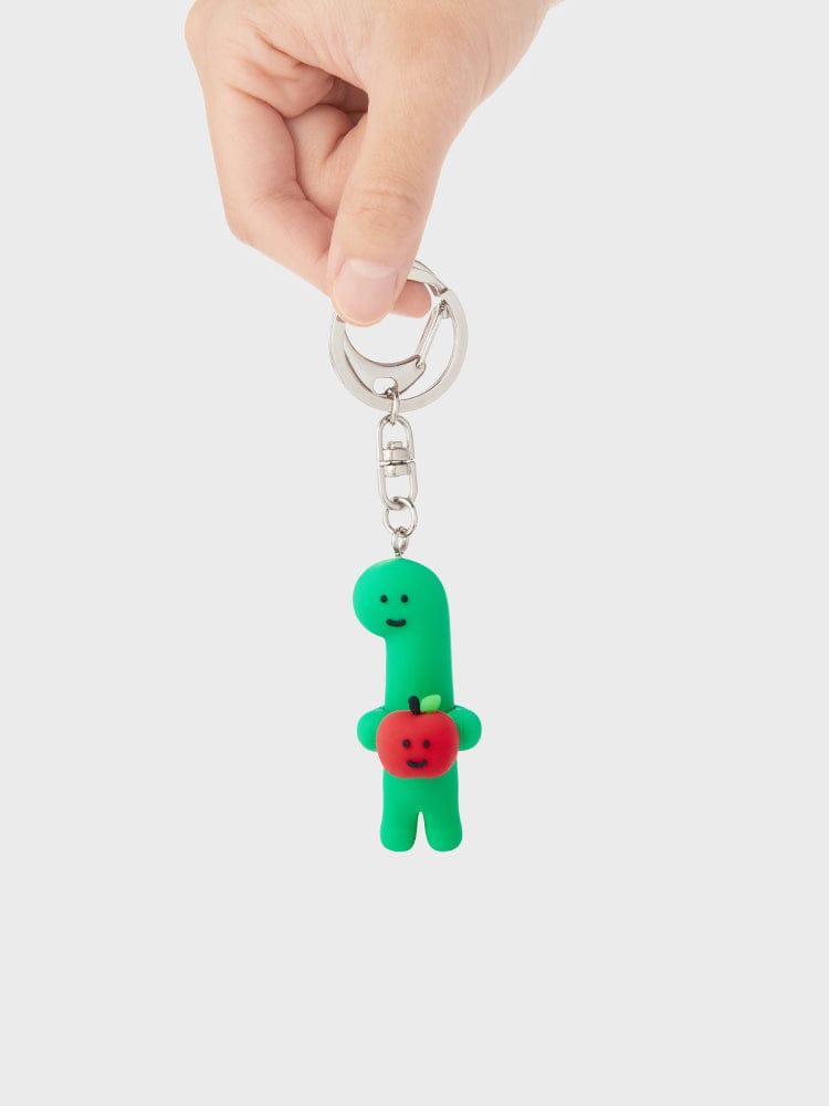 JOGUMAN KEYRING 단품 조구만 소울메이트 브라키오 피규어 키링 - 사과