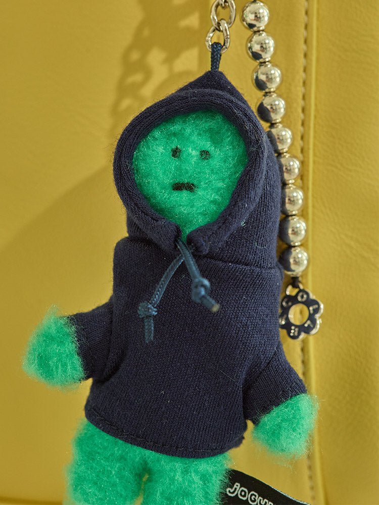 JOGUMAN KEYRING_ 후드 조구만 브라키오 Throw Away 플러시 키링 (후드)