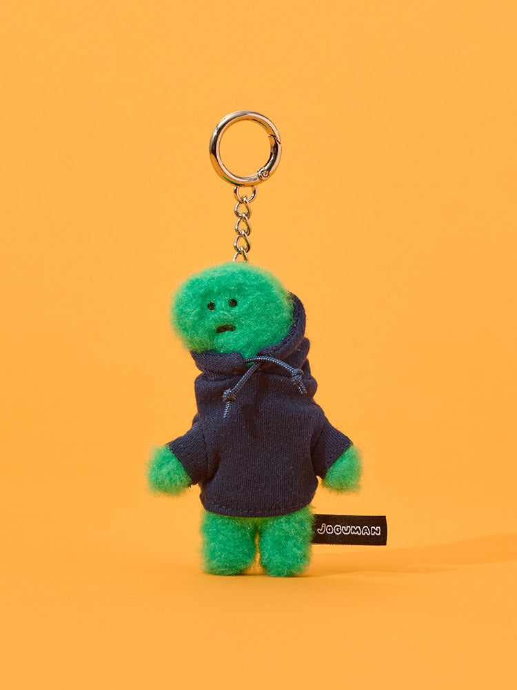 JOGUMAN KEYRING_ 후드 조구만 브라키오 Throw Away 플러시 키링 (후드)