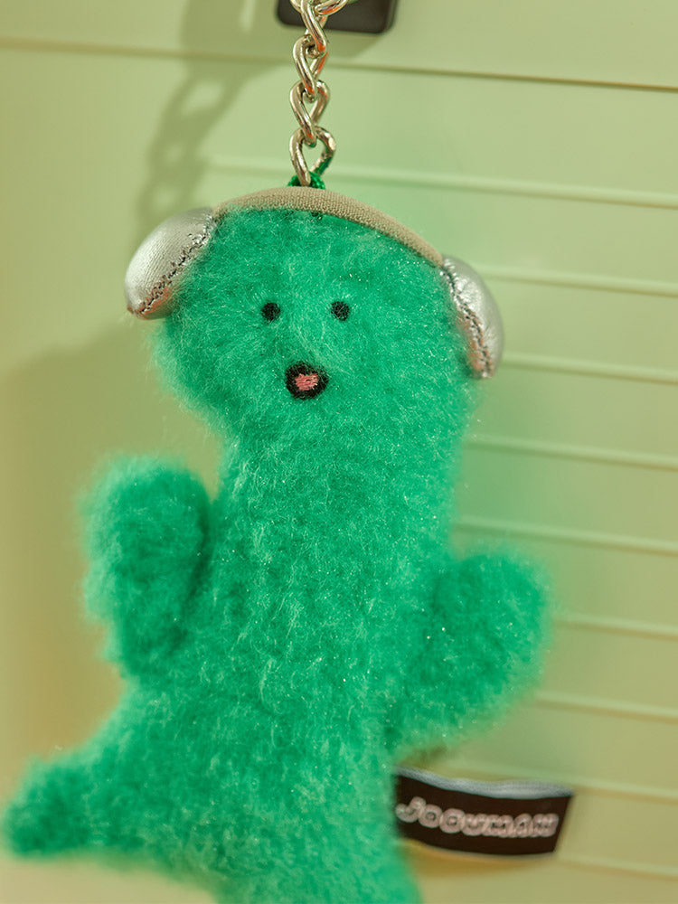 JOGUMAN KEYRING_ 헤드폰 조구만 브라키오 Throw Away 플러시 키링 (헤드폰)