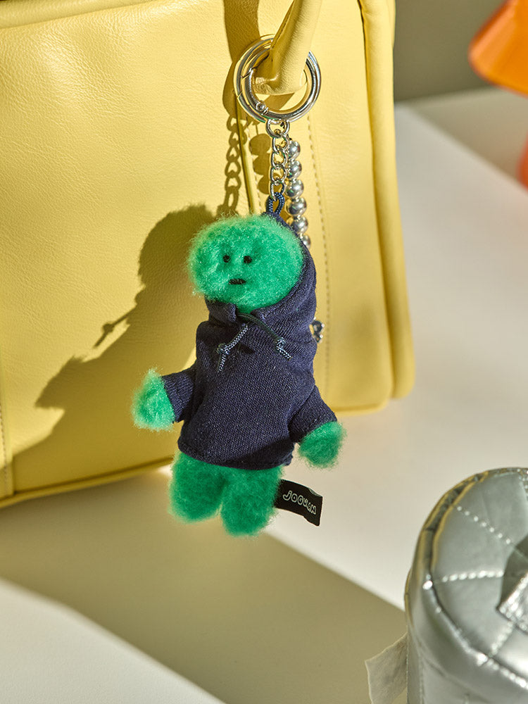 JOGUMAN KEYRING_ 후드 조구만 브라키오 Throw Away 플러시 키링 (후드)