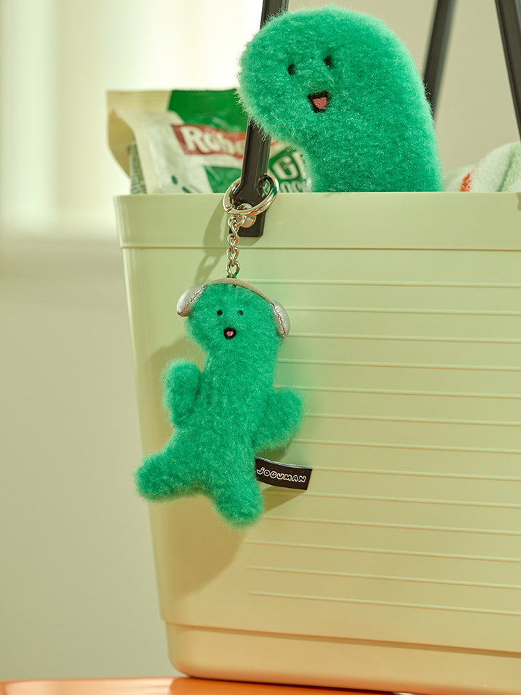 JOGUMAN KEYRING_ 헤드폰 조구만 브라키오 Throw Away 플러시 키링 (헤드폰)