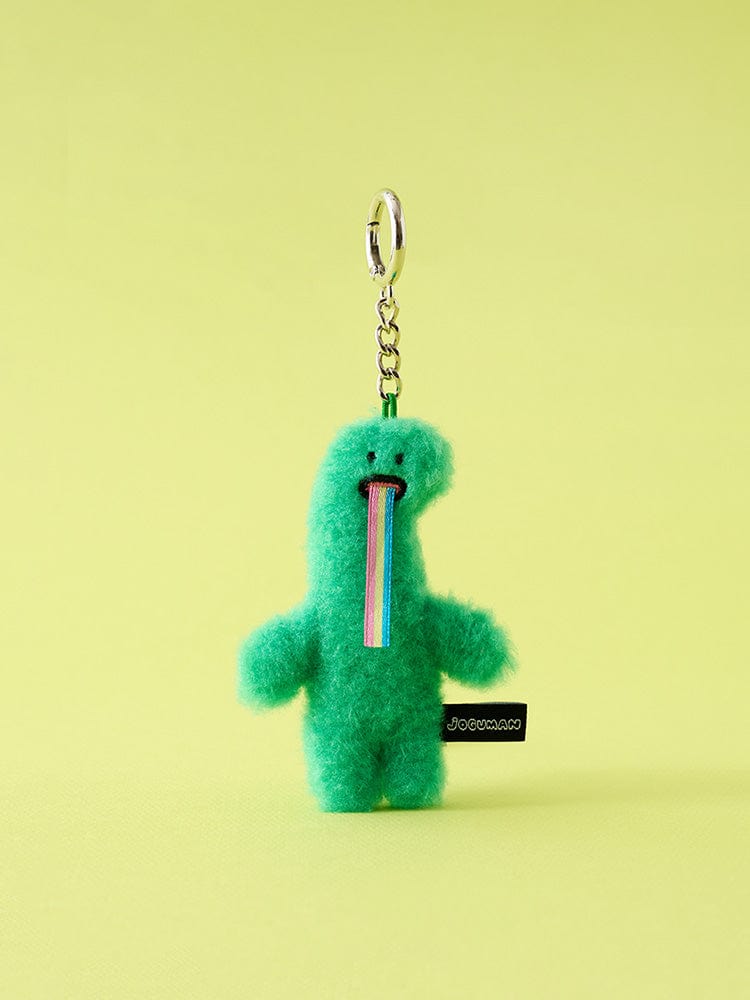 JOGUMAN KEYRING 단품 [팸세제외] 조구만 브라키오 PARADOX 미니 플러시 얼굴 키링 (무지개)