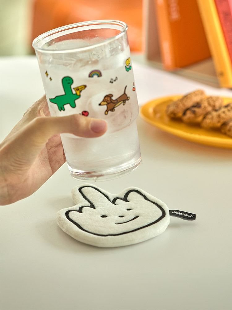 JOGUMAN LIVING_ 손가락 조구만 Throw Away 손가락 컵 코스터